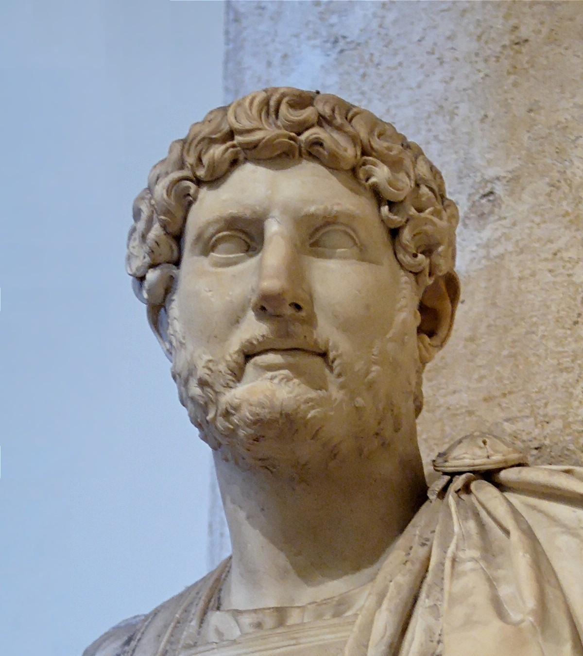 Bust of Emperor Hadrian, who renamed Judea Syria Palaestina in 135 AD