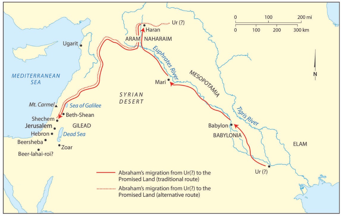 Abraham’s Journey from Ur to Haran