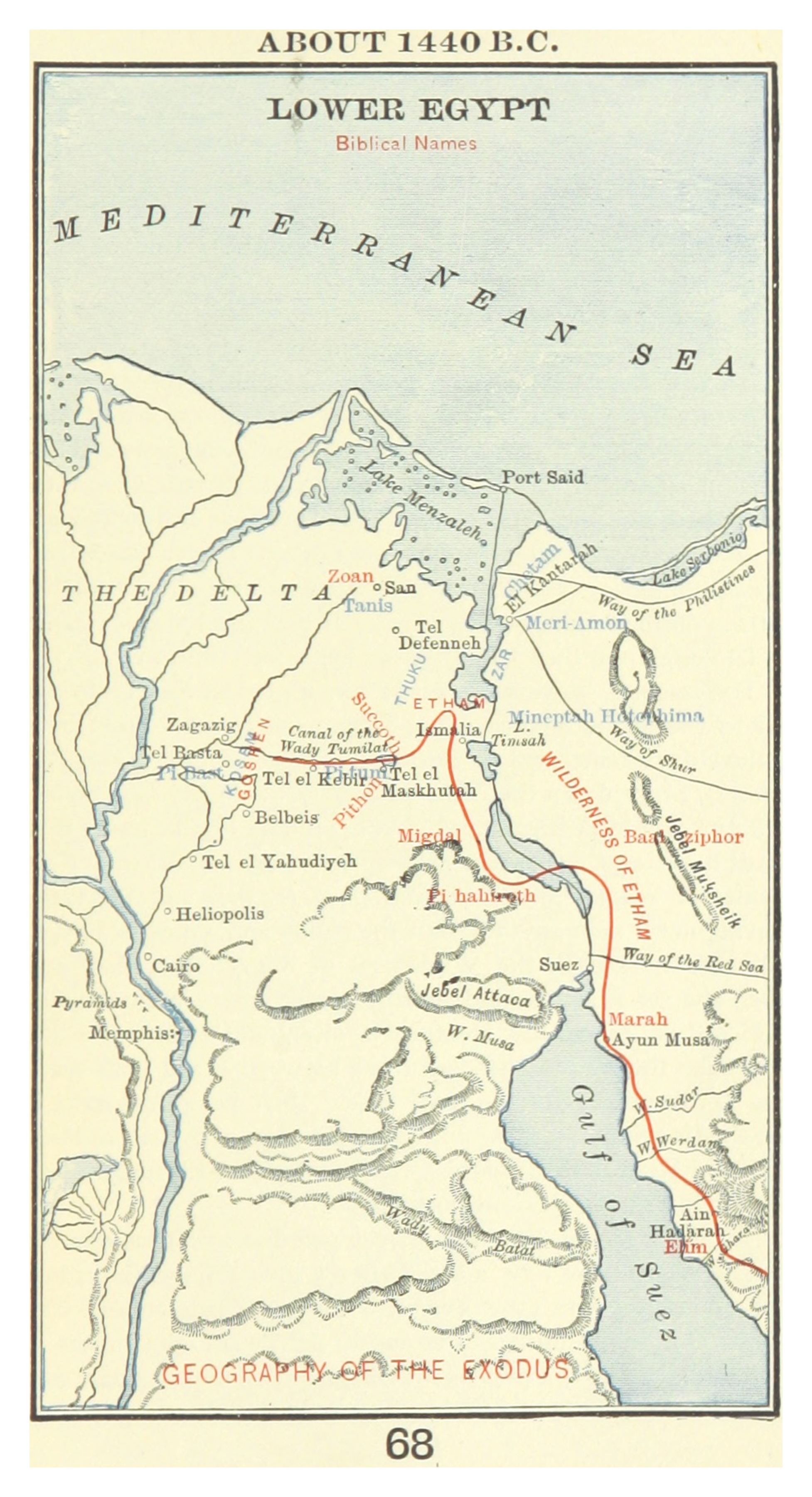 The Cities of the Exodus — Pithom & Rameses