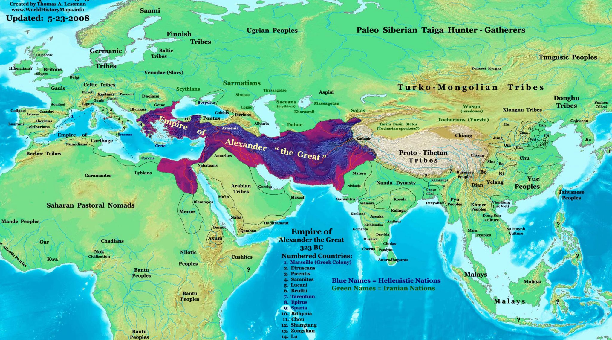 The Greek Empire Under Alexander