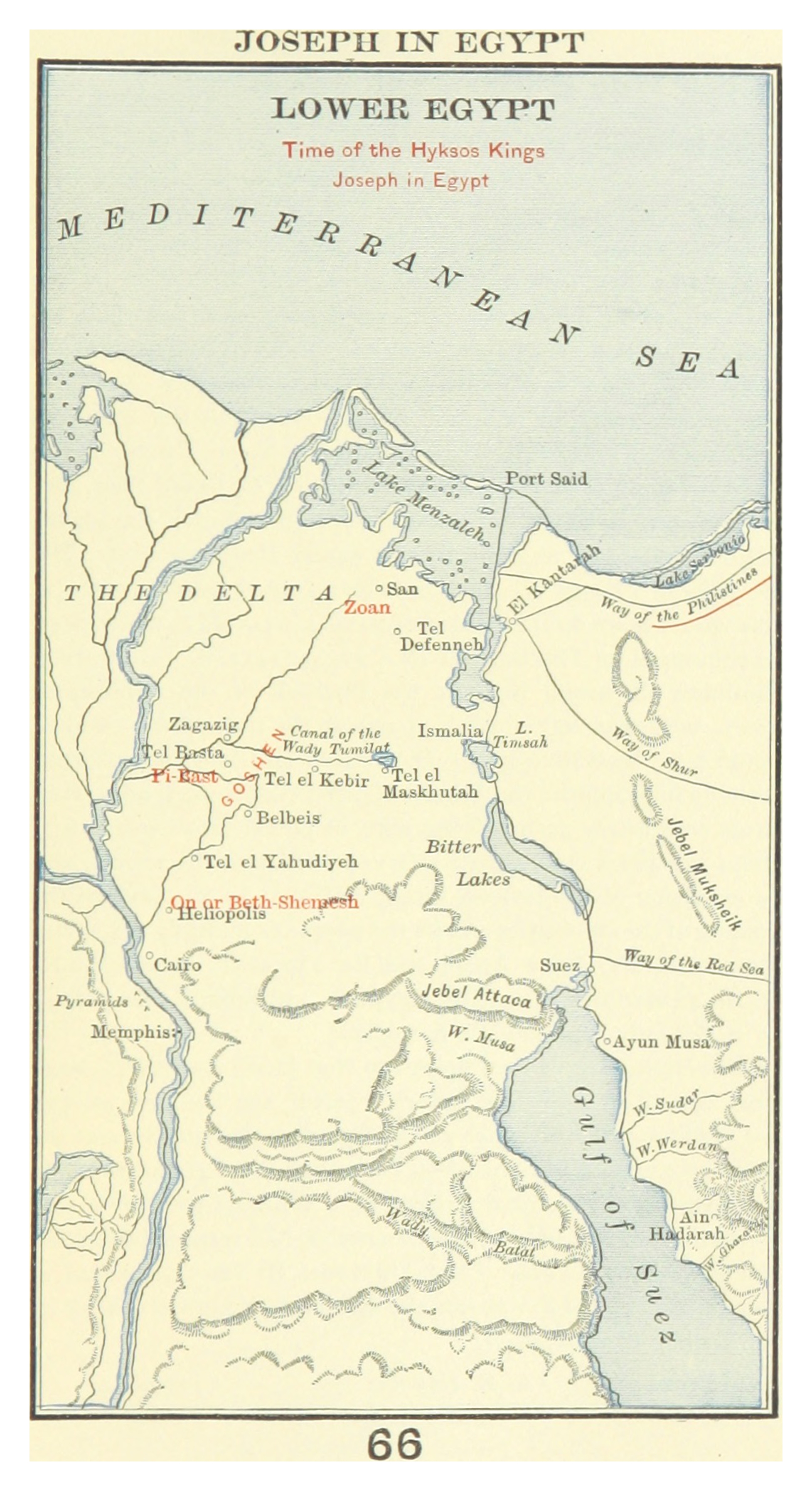 Jacob’s Family Descends to Egypt