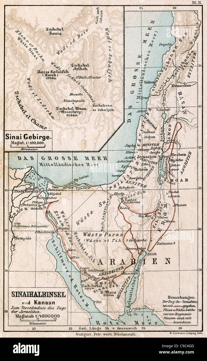Ancient Sinai Peninsula