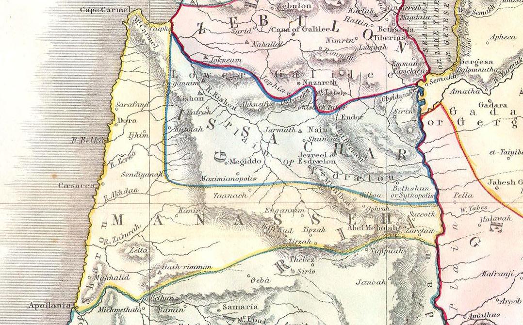 The Tribe of Manasseh — Its Territory