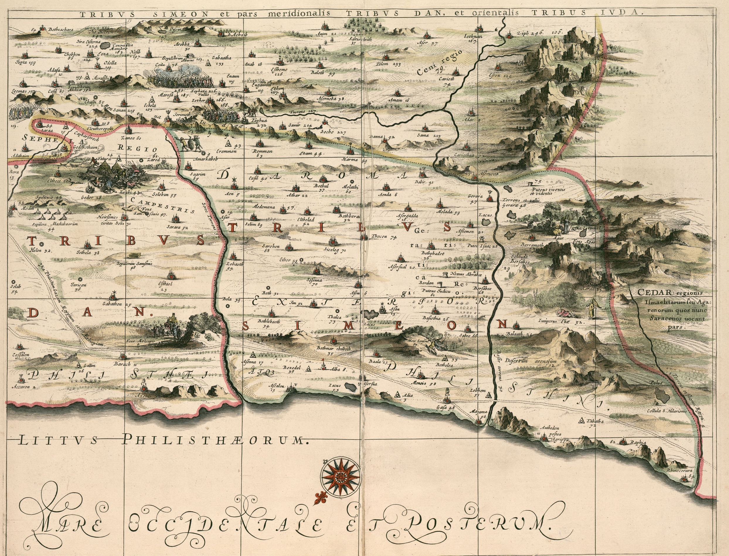 The Tribe of Simeon — Its Territory