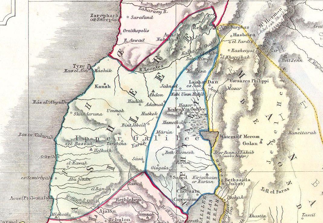 The Tribes of Asher & Naphtali