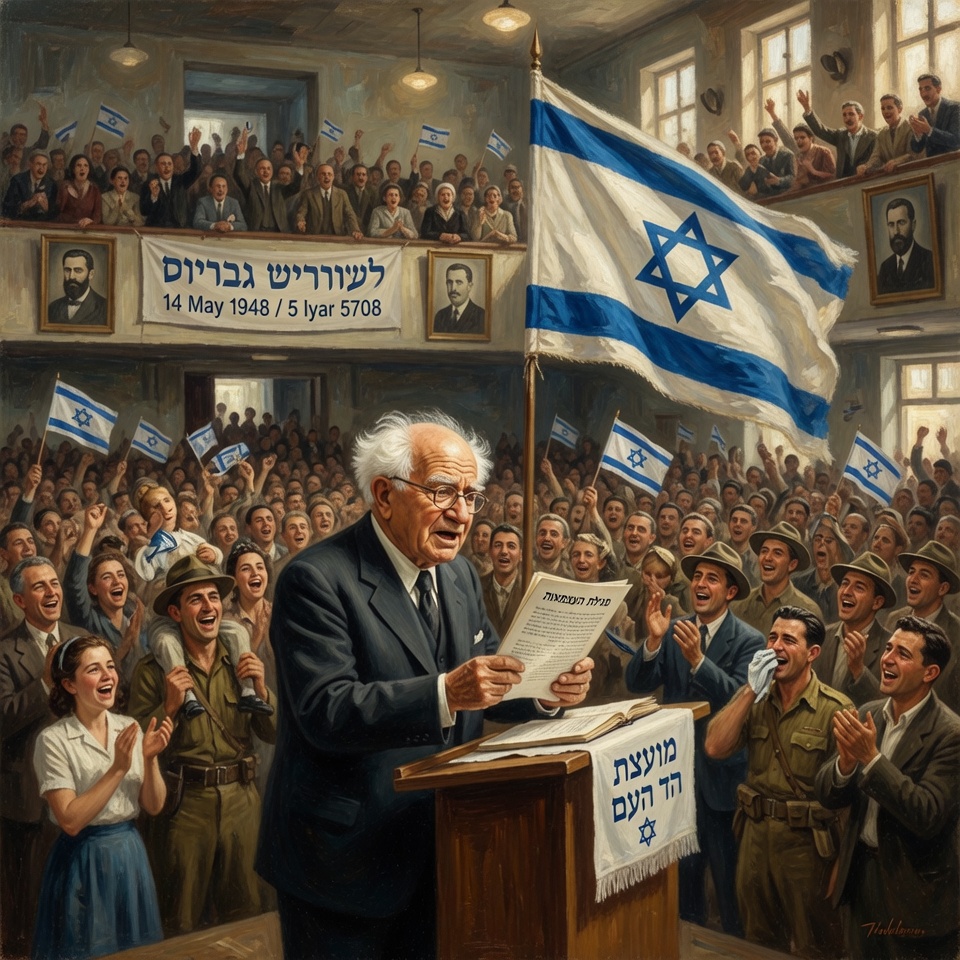 Rebirth of Israel 1948 — Declaration of Independence