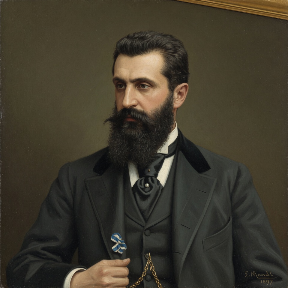 Theodore Herzl — First Zionist Congress 1897